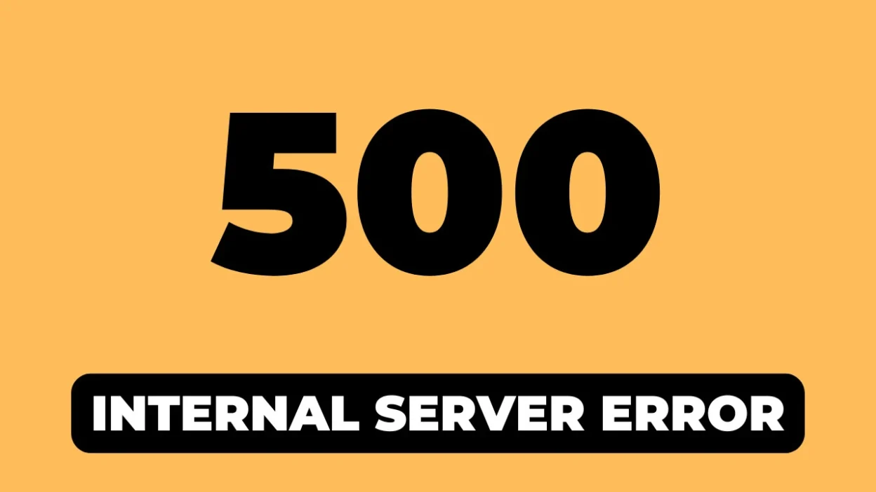 500 Internal Server Error